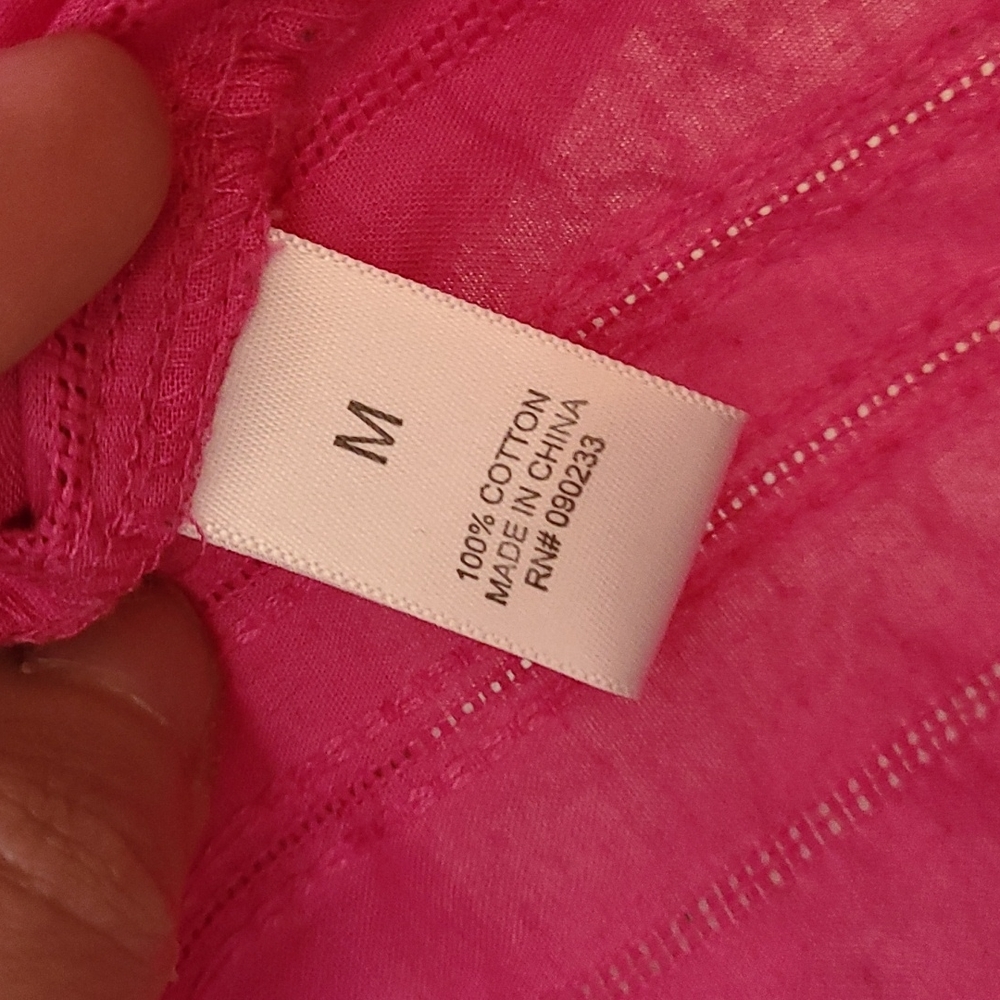 Pink snap-button up top - Picture 4 of 5